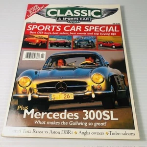 Classic And Sports Car Magazine 2000 April Mercedes 300SL, Turbo Saloons - Picture 1 of 14