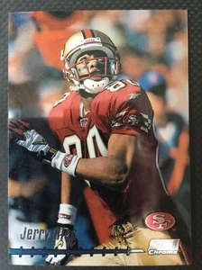 1999 Topps Stadium Club Chrome Previews Jumbo Jerry Rice #C11 - Bild 1 von 2