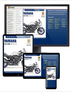 Yamaha XJ6 & FZ6R (09-15) Haynes Online Motorcycle Manual