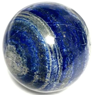 FM0542 Lapislazuli Kugel Edelstein Heilstein Mineral 1580g 10cm? - Bild 1 von 3