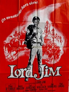 Lord Jim (1964)•Peter O'Toole•Póster original de la película francesa•47x63•Nuevo•Casi nuevo - Imagen 1 de 1