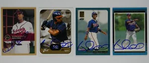 2000 2001 2002 Signed Wilson Betemit Just Memorabilia Trading Cards Lot of 4 - Picture 1 of 2