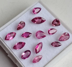 14 Pieces Awesome Quality Tourmaline Lot For Jewelry Loose Gemstone 2.85 Cts - Picture 1 of 6
