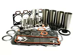 ENGINE OVERHAUL KIT FOR PERKINS A4.248 WITH 4 RING PISTON & NO FLAME RING LINER - Picture 1 of 3