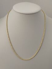 10k Yellow Gold Hollow Rope Chain Necklace 22"---2.1 mm---2.9  Gr---AG10C790Y