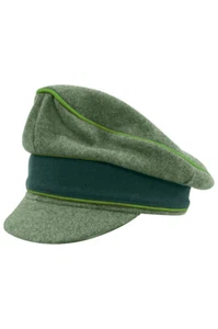 WWII German Heer M37 Mountainer Wool Crusher cap Field cap - Imagen 1 de 1