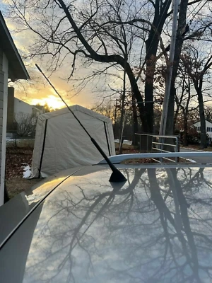 16-дюймовая антенна черная резиновая мачта силовое радио AM/FM для Audi A6 S6 1995-2004 - Изображение 1 из 4