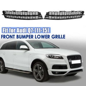 Front Bumper Lower Fog Lamp Light Grille Bezel Honeycomb For Audi Q7 2010~2015 ' - Picture 1 of 6