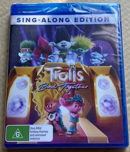 Trolls Band Together Sing-Along Edition Blu-Ray : NEW & SEALED REGION FREE - Picture 1 of 2