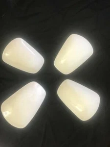 Japanische Soßenteller 4er Set Hergestellt in Japan 6,5" x 4,5" x 1,2" KOSTENLOSER VERSAND - Bild 1 von 5