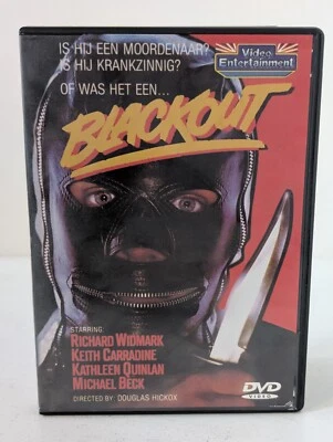 Blackout 1985 Horror DVD Region Free Douglas Hickox Richard Widmark Dutch Subs - Bild 1 von 3