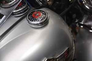 Harley New softail dyna sportster road king H D gas fuel tank cap