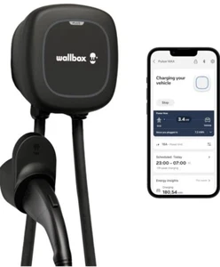 Cargador inteligente Wallbox EV Pulsar Plus 48A nivel 2 vehículo eléctrico 11,5KW sellado - Imagen 1 de 6