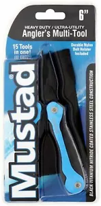 MUSTAD HEAVY DUTY/ULTRA-UTILITY 6" ANGLER'S MULTI-TOOL - Picture 1 of 5