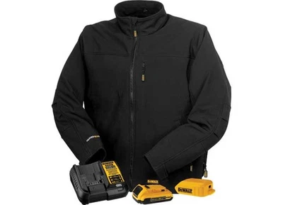 Chaqueta Radians DCHJ060ABD1-L DeWalt para hombre con caparazón blando térmico equipada negra - talla L Foto 1 de 4