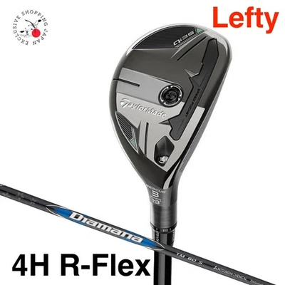 TaylorMade Qi35 Rescue Utility Hybrid Lefty 4H R-Flex Diamana BLUE TM60 Graphite - Image 1 of 4
