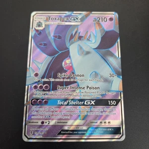 Toxapex GX - 136/145 - Pokemon Guardians Rising Sun Moon Full Art Rare Card - Picture 1 of 2