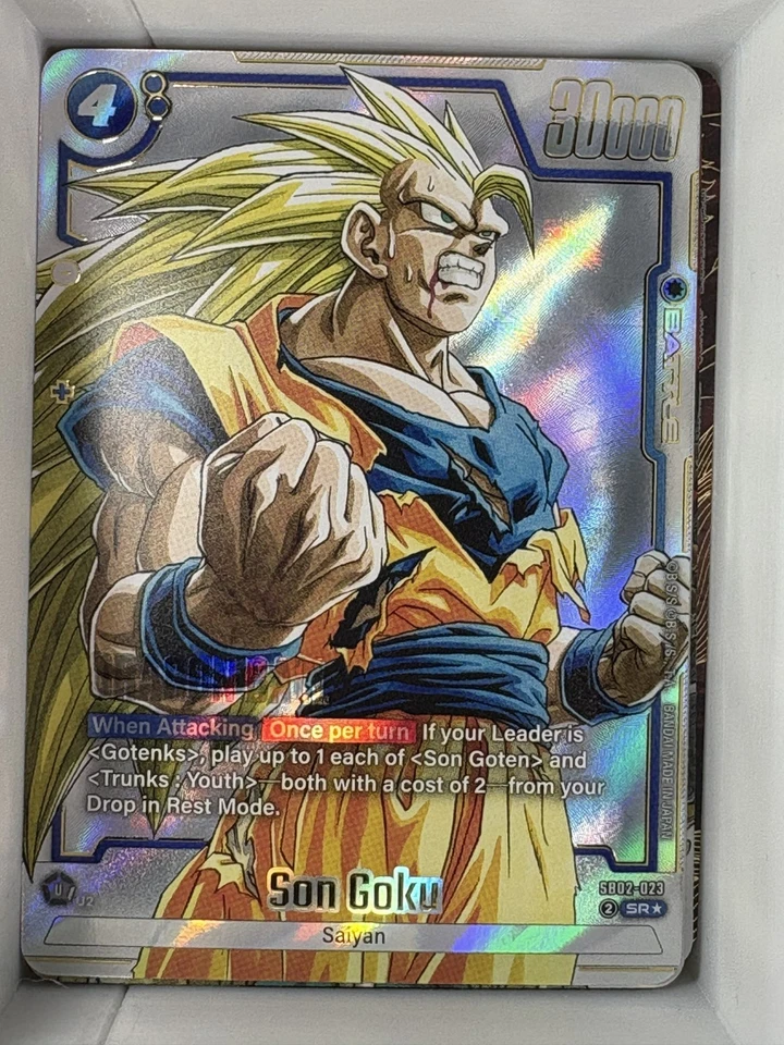 Son Goku - SB02-023 Alternate Art Manga Booster 02 Dragon Ball Card English - Image 1 of 1