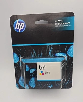 Cartucho de tinta tricolor HP 62 C2P06AN original fecha de caducidad octubre 2025 NUEVO EN CAJA Foto 1 de 2
