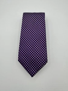 Charles Tyrwhitt Purple Diamonds Silk Men’s Neck Tie - Picture 1 of 6