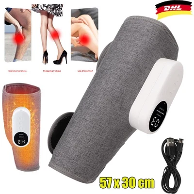 MARKENLOS Leg Massager Heated Air Compression Foot Massage Calf Circulation Muscles Relax