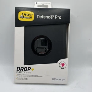 OtterBox Defender Pro Series Tablet Case for Apple iPad Mini 6th Gen - Black - Afbeelding 1 van 5
