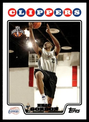 2008-09 Topps Eric Gordon Los Angeles Clippers #202 - Image 1 of 2