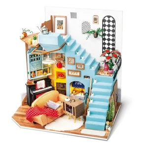 Robotime DG141 Rolife DIY House Joy's Peninsula Living Room Kit - Picture 1 of 1