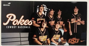 2025 OKLAHOMA STATE COWBOYS Schedule ⚾️ College Baseball Sked NEW‼️ - Picture 1 of 1