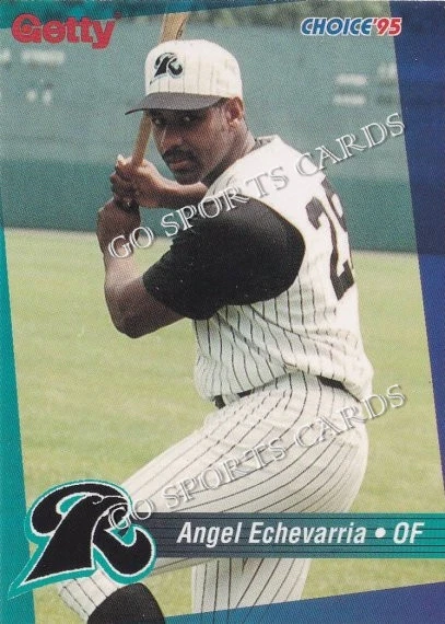 1995 New Haven Ravens Angel Echevarria RC Rookie Rockies - Image 1 of 1