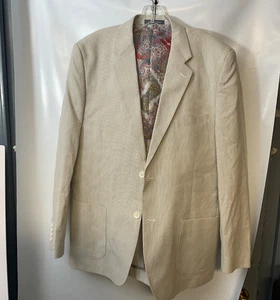 Men’s size Large ALAN FLUSSER Suit Jacket BLAZER Sport Coat - Picture 1 of 10