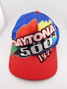 Gorra Daytona 500 de colección espalda a presión para hombre talla única NASCAR Racing 1999 años 90 - Imagen 1 de 6