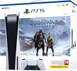 EU PLUG PlayStation 5 Disc Konsole God of War Ragnarok Bundle PS5 NEU SEALED - Bild 1 von 14