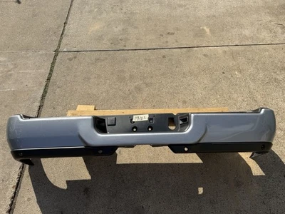 2019-2025 Ram 2500 3500 4500 Factory Rear Bumper Sensor Holes OEM Billet Silver - Image 1 of 4