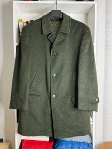 Vintage Steinbock Tyrol Himalaya Loden green wool coat sz50 - Picture 1 of 13