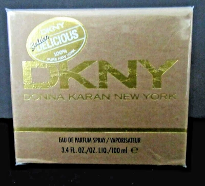 DKNY Golden Delicious Eau De Parfum Spray para Mujer 3.4 OZ Donna Karan Nuevo en Caja Foto 1 de 3