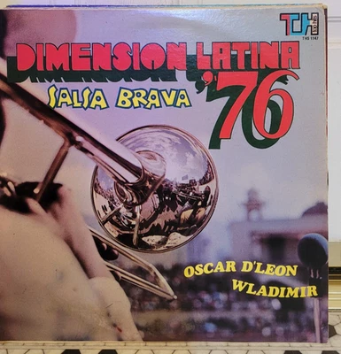 Dimension Latina '76, Oscar D' León, Wladimir – Salsa Brava  LP    VG++ - Image 1 of 4