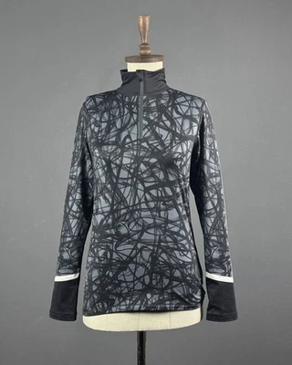 BOGNER FIRE + ICE Blacl Gray Active Perfomance Thermal 1/4 Zip Top Size M - Image 1 of 4