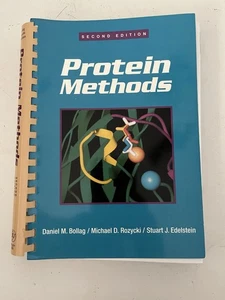 Excellent Protein Methods 2nd edition comb binding by Bollag, Daniel M - Picture 1 of 17