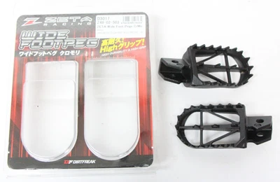 Clavijas de pie ZETA 50 MM anchas Z48-02-503 D3017 para 03-25 Honda CRF230F 250F Foto 1 de 4