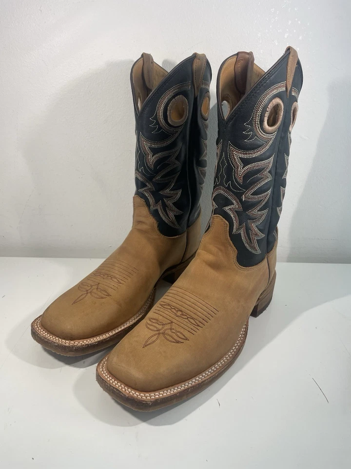 Botas Justin Estilo BR740 Marrón Cobre/Negro Hombre Talla 8.5 Usadas. Foto 1 de 4