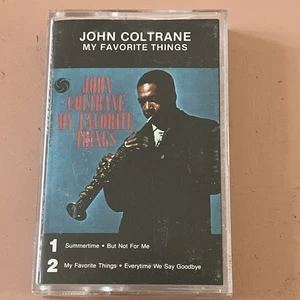 John Coltrane My Favorite Things RARE JAZZ Cassette Tape Atlantic CS 1361 WHITE - Picture 1 of 7
