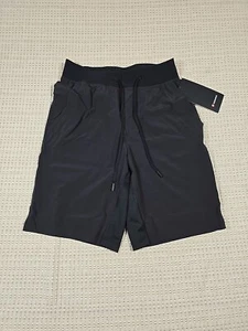 Extra Small (XS) Lululemon T.H.E. Short 9" Linerless BLACK LM7AA0S BLK Men's NWT - Picture 1 of 13