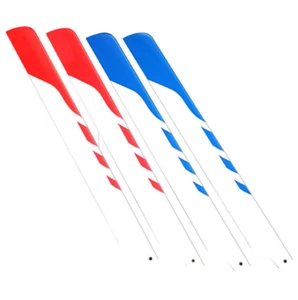 Hélice de hoja de rotor principal de fibra de vidrio de 325 mm para helicóptero RC serie 450 1 par - Imagen 1 de 5