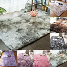 Fluffy Rugs Anti-Skid Shaggy Area Rug Carpet Dining Room Home Bedroom Floor Mats