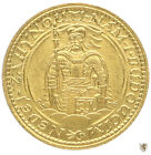 TSCHECHOSLOWAKEI, Republik, Dukat, 1923, St. Wenzel, GOLD, vorzüglich