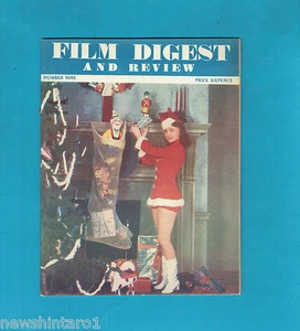 #T18. FILM DIGEST & REVIEW MAG. #9, ABOUT 1945, JOAN LESLIE COVER - Picture 1 of 1