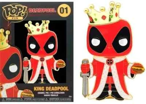 Deadpool - King Deadpool 4" Pop! Enamel Pin - Picture 1 of 1