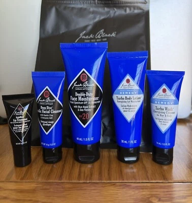 JACK NEGRO HOMBRE VIAJE TALLA 5 PIEZAS (Cara, Cuerpo, Cabello) Foto 1 de 4