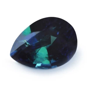 Certified 1.26ct Natural Unheated Teal Sapphire Untreated Madagascar Pear7.8x5mm - Picture 1 of 4